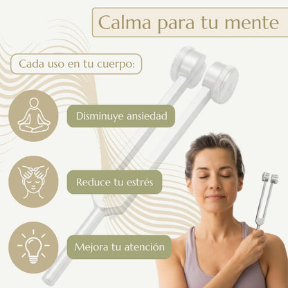 Diapasón 128 Hz para Liberación Corporal